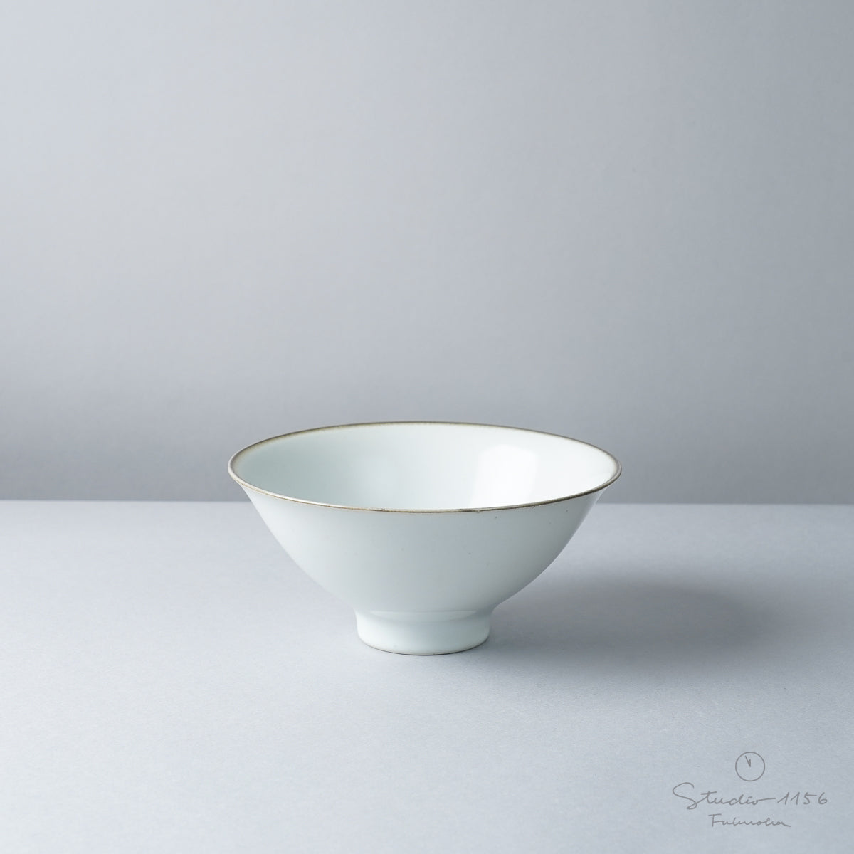 波佐見焼 ALONGU 明論具 茶碗 (大) 14cm フチサビ Alongu Studio1156