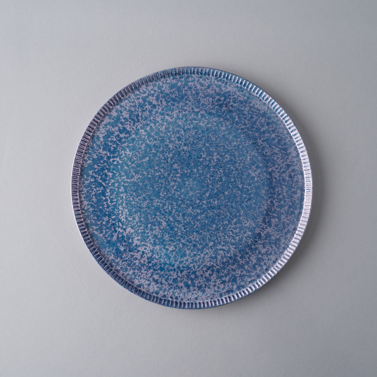 波佐見焼 Combo ラウンドプレート 20cm ブルーパール ARITA HASAMI JAPAN Studio1156