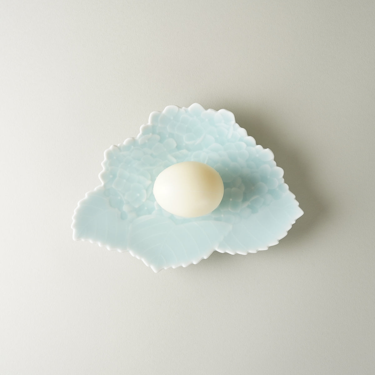 伊万里焼 モイスト 紫陽花 銘々皿 18cm Hataman Studio1156