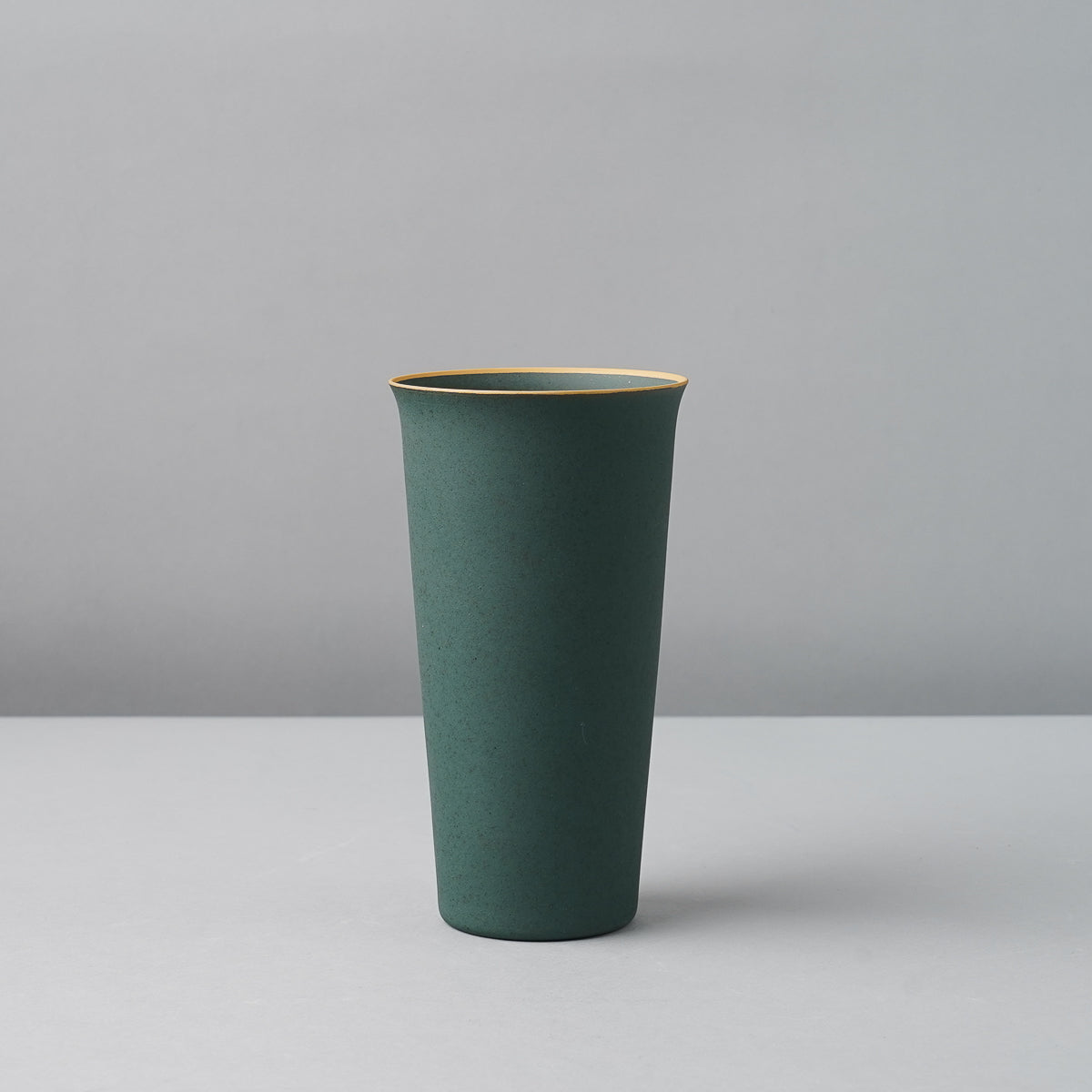 伊万里焼 Tumbler タンブラー 7.5cm/350ml 緑斑紋 Hataman Studio1156