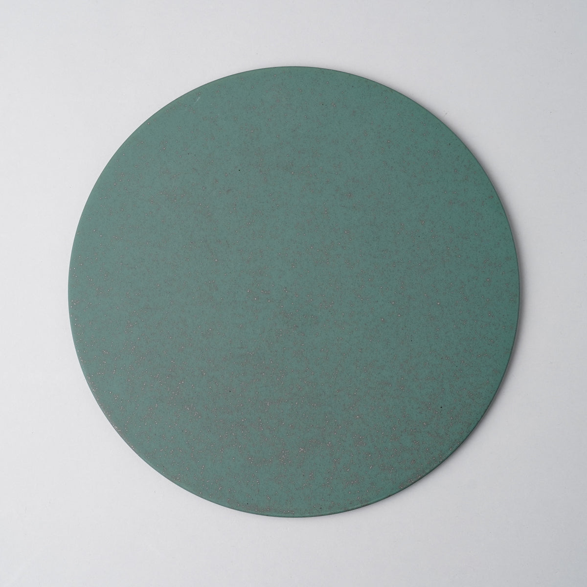 伊万里焼 極フラットプレート(L) 24.5cm 緑斑紋 Hataman Studio1156