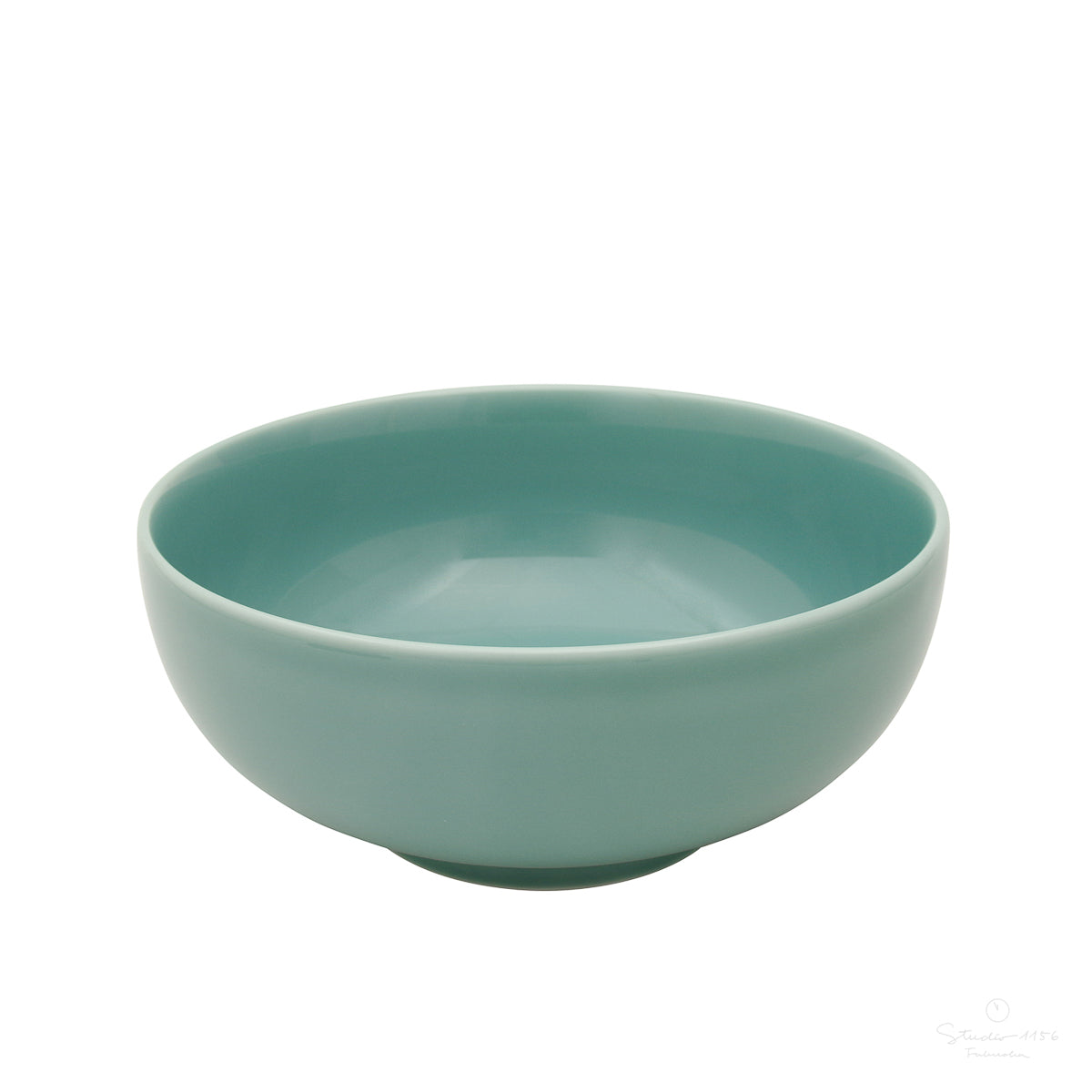 波佐見焼 六寸浅めん丼 麺鉢 18.5cm 青磁 Hakusan Studio1156