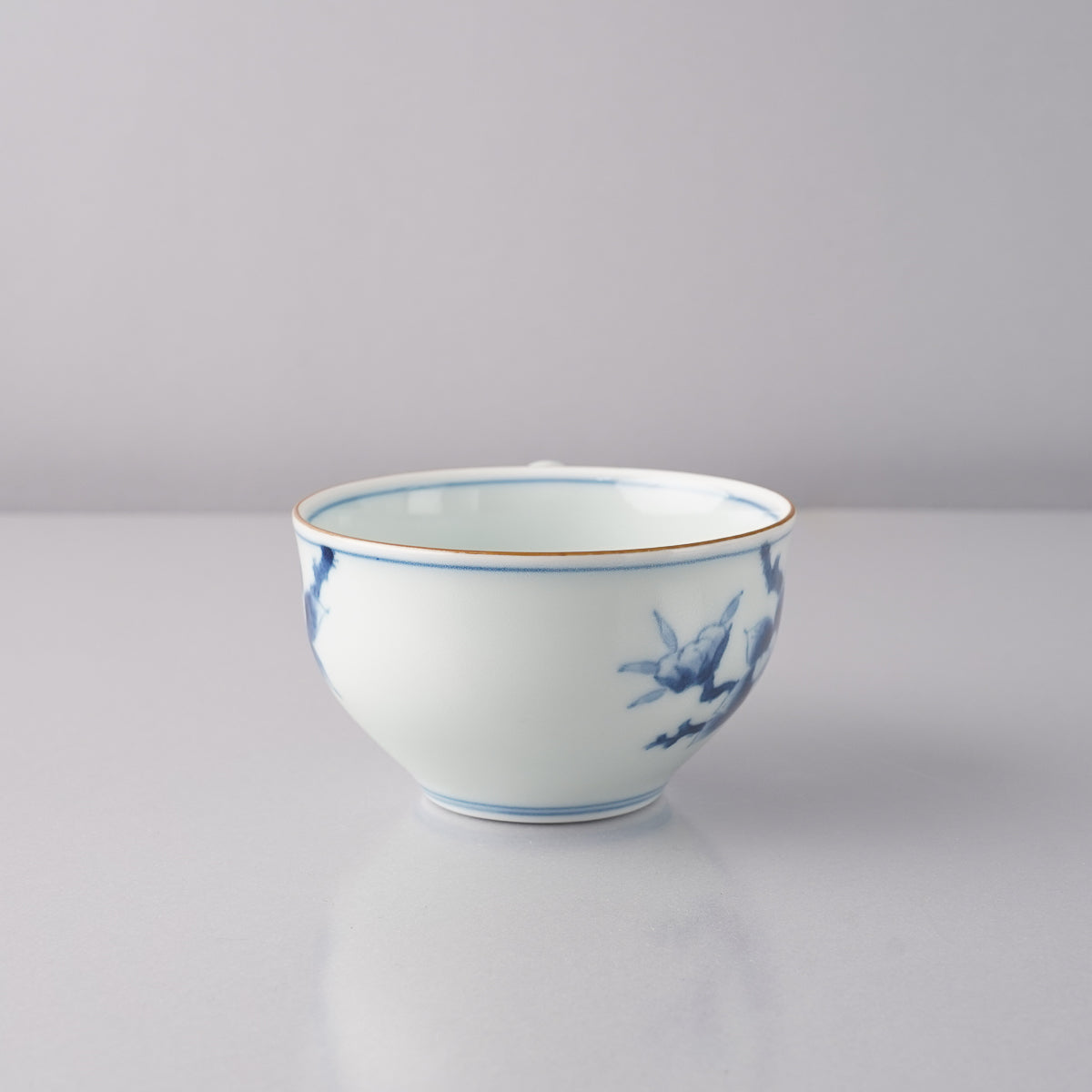 有田焼 古染付 椿紋 コーヒー碗皿 200ml Housen Studio1156