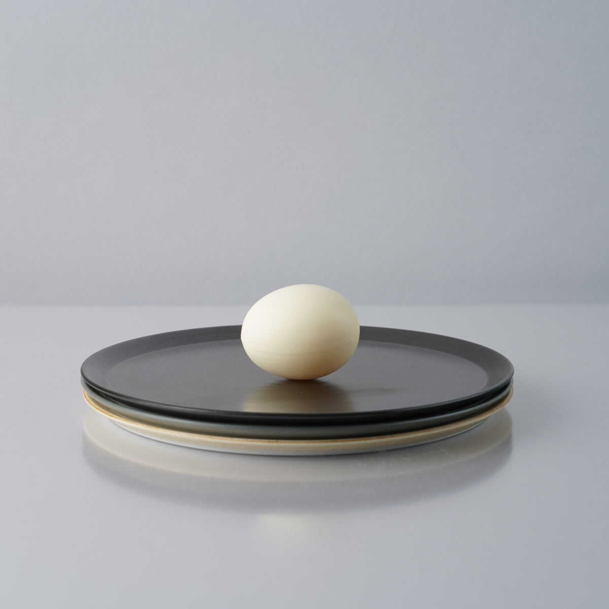 波佐見焼 IREKO フラットプレート(M) 19.5cm IREKO Studio1156