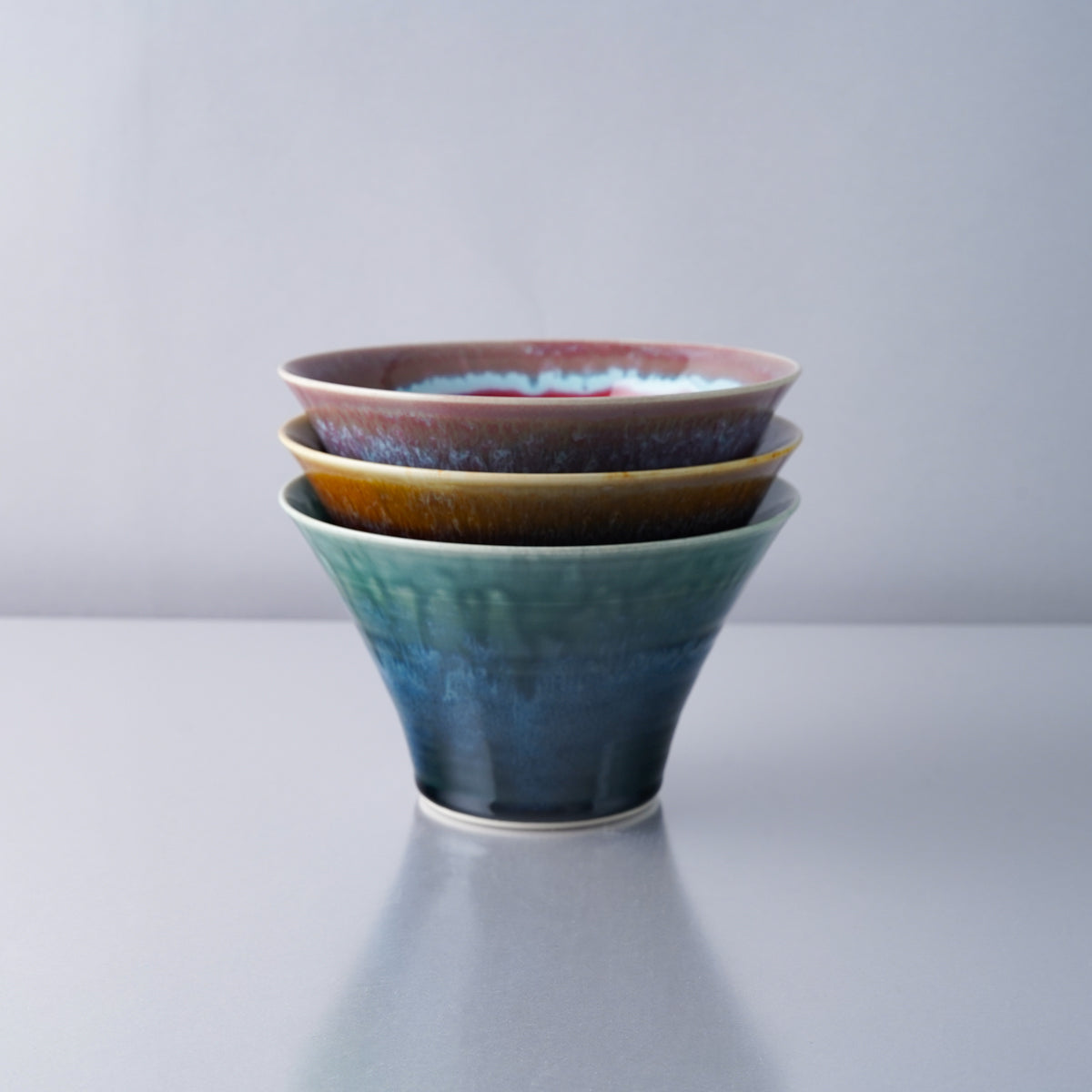 波佐見焼 窯変ver いれこ碗(大) 丼 16cm/800ml IREKO Studio1156