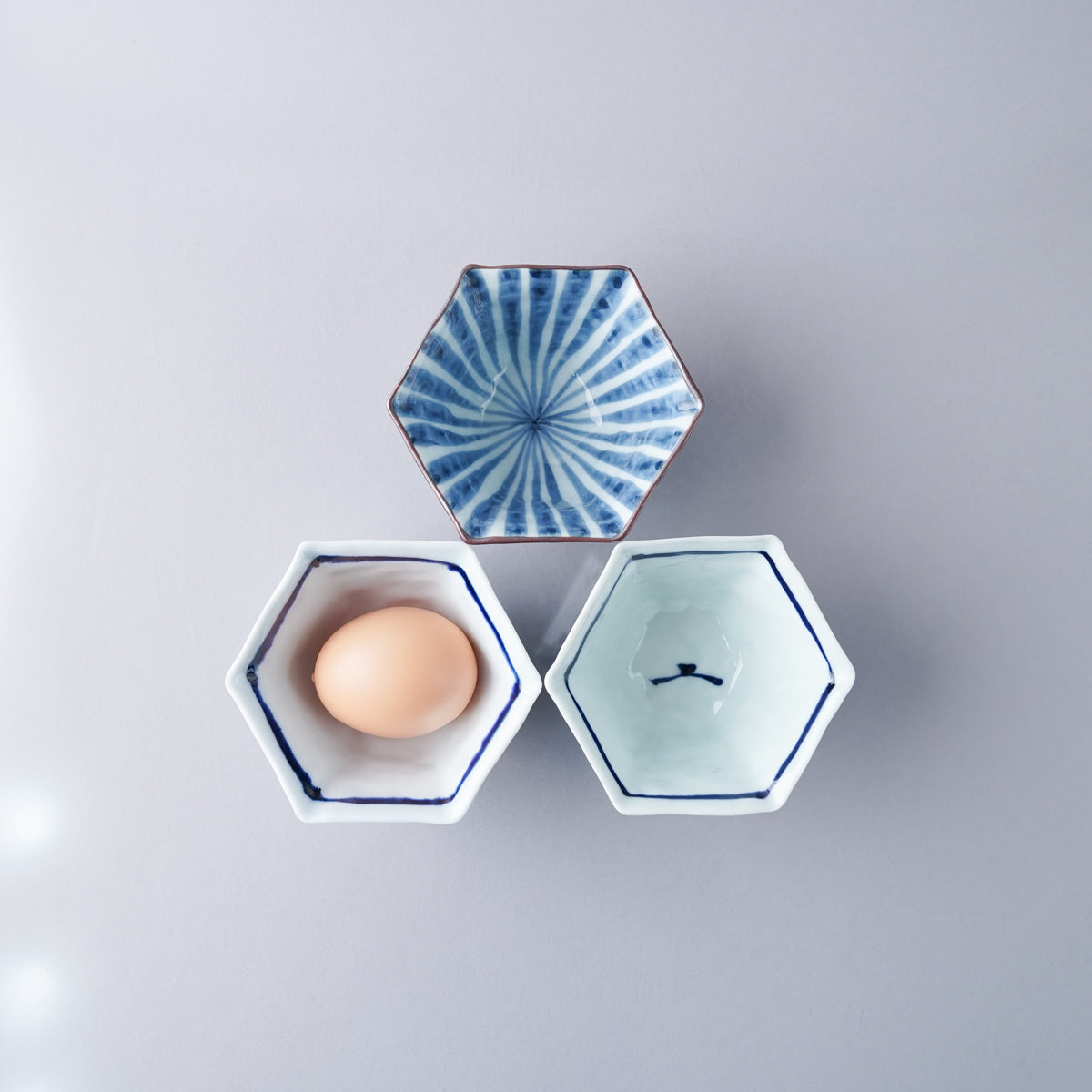 波佐見焼 六角小鉢 10cm Kogyoku Studio1156