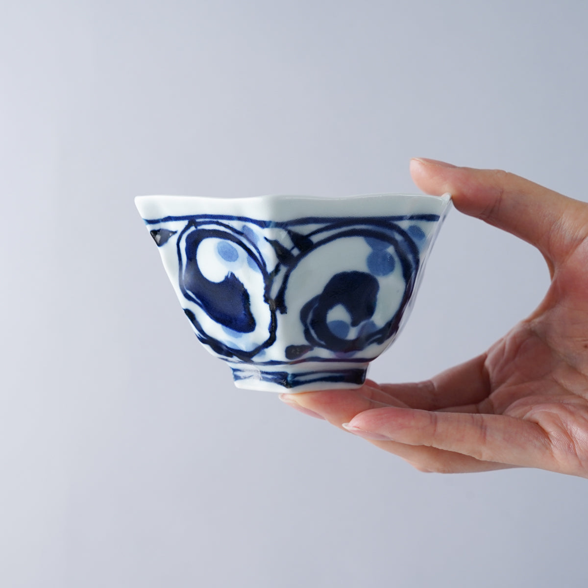 波佐見焼 六角小鉢 10cm Kogyoku Studio1156