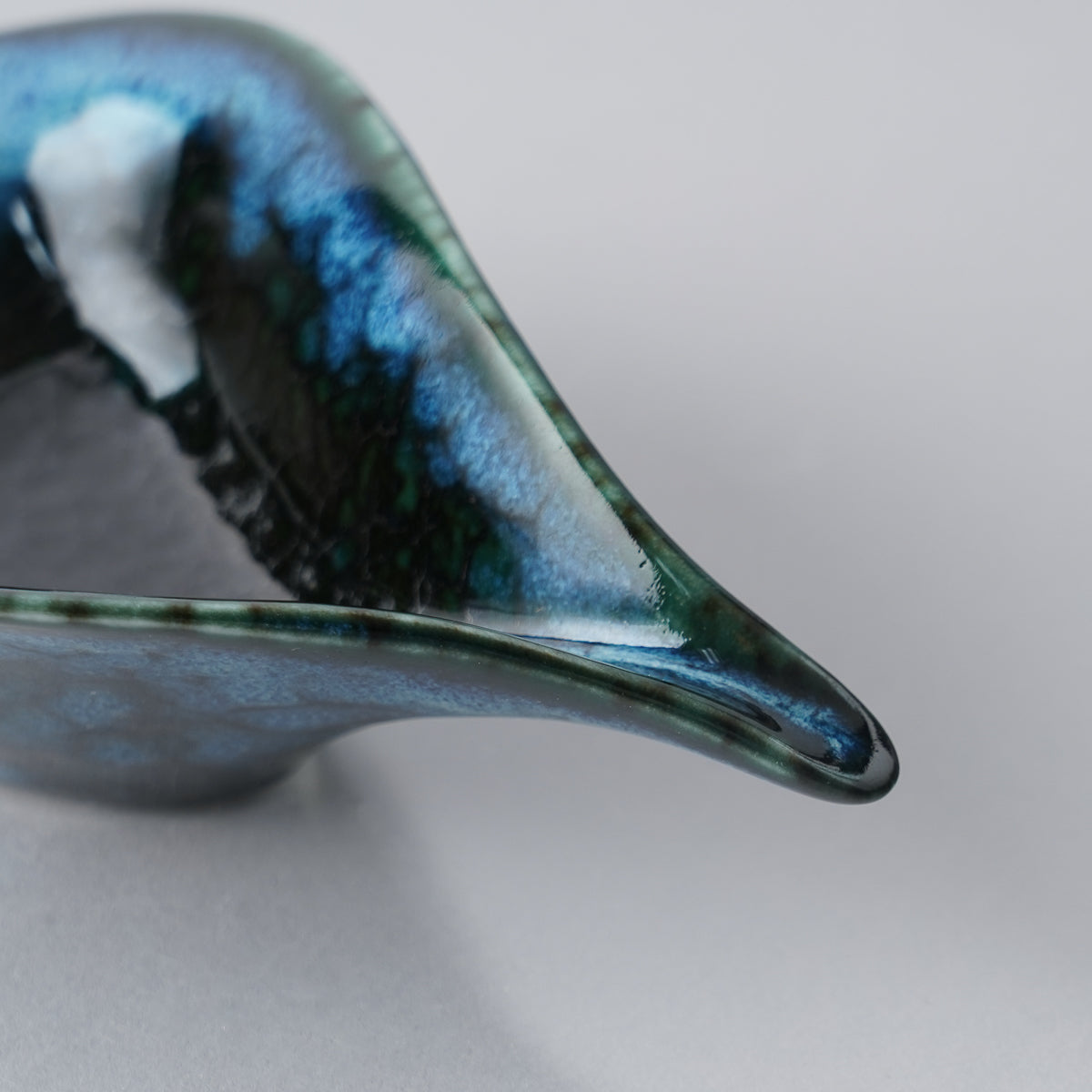 有田焼 黒天目 片口小鉢 14cm Kinemon Studio1156