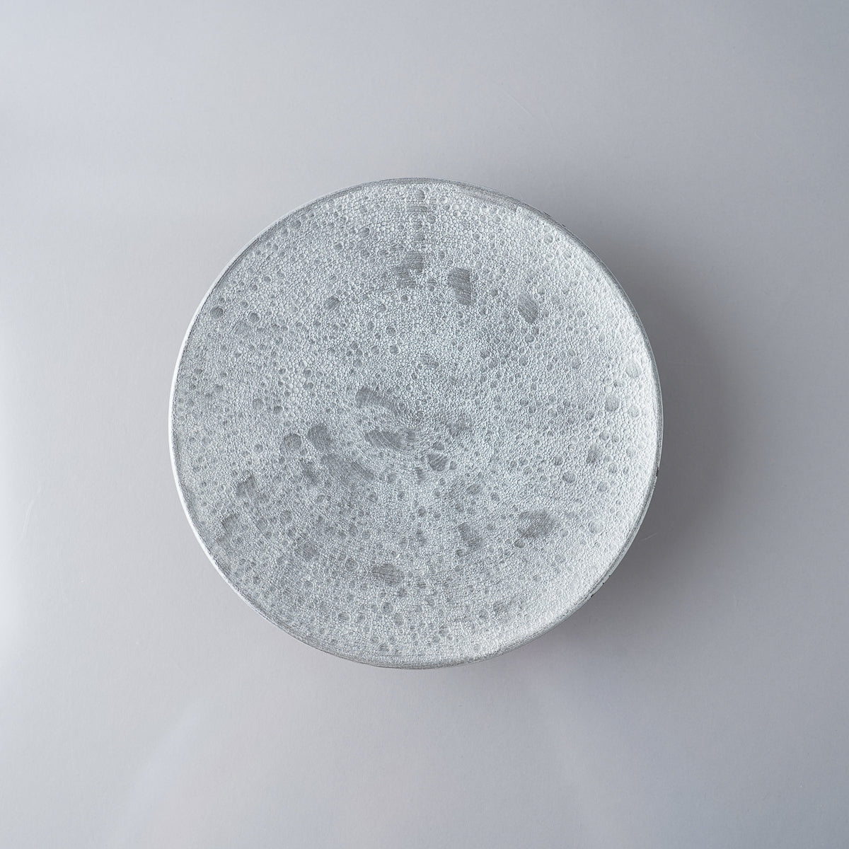 有田焼 泡化粧シリーズ 高台プレート(M) 19cm Kichiemon Studio1156