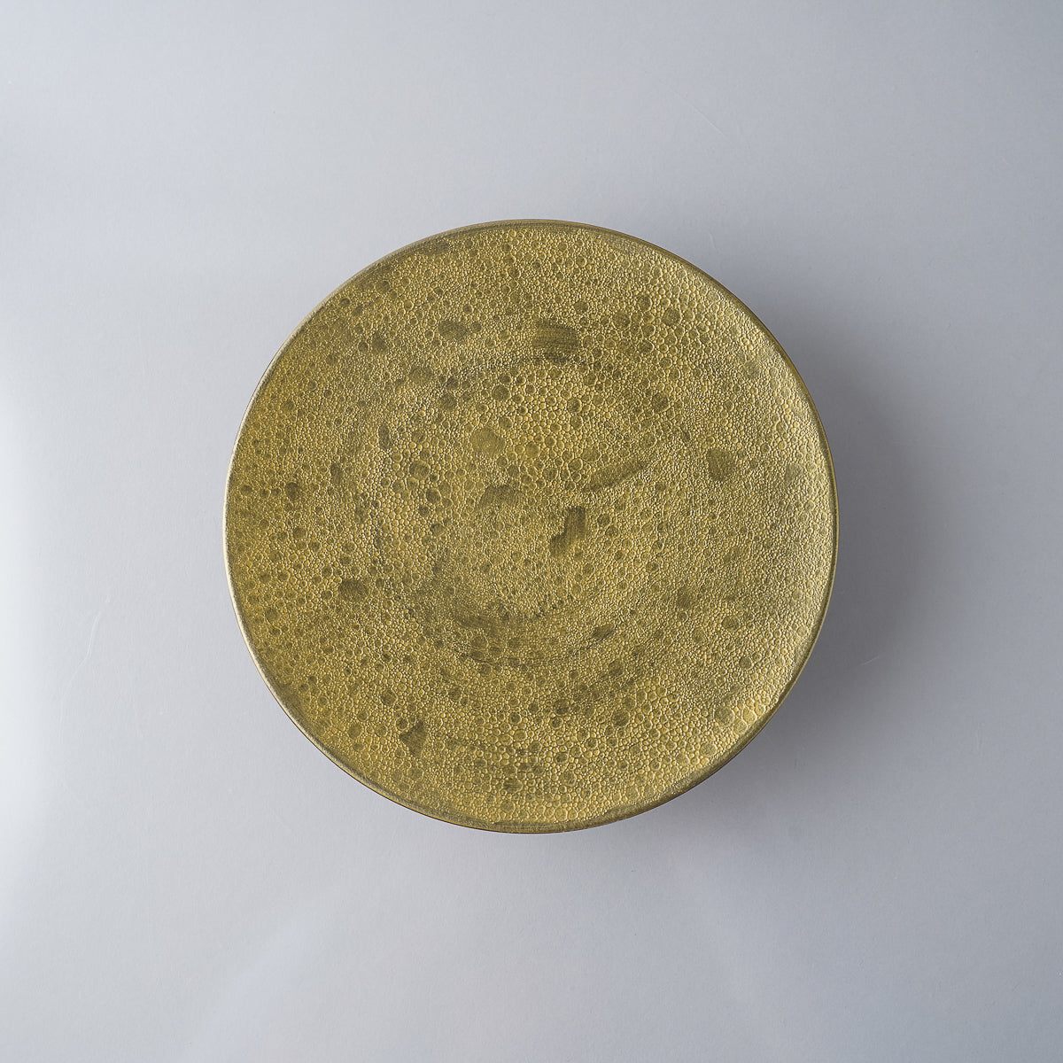 有田焼 泡化粧シリーズ 高台プレート(M) 19cm Kichiemon Studio1156