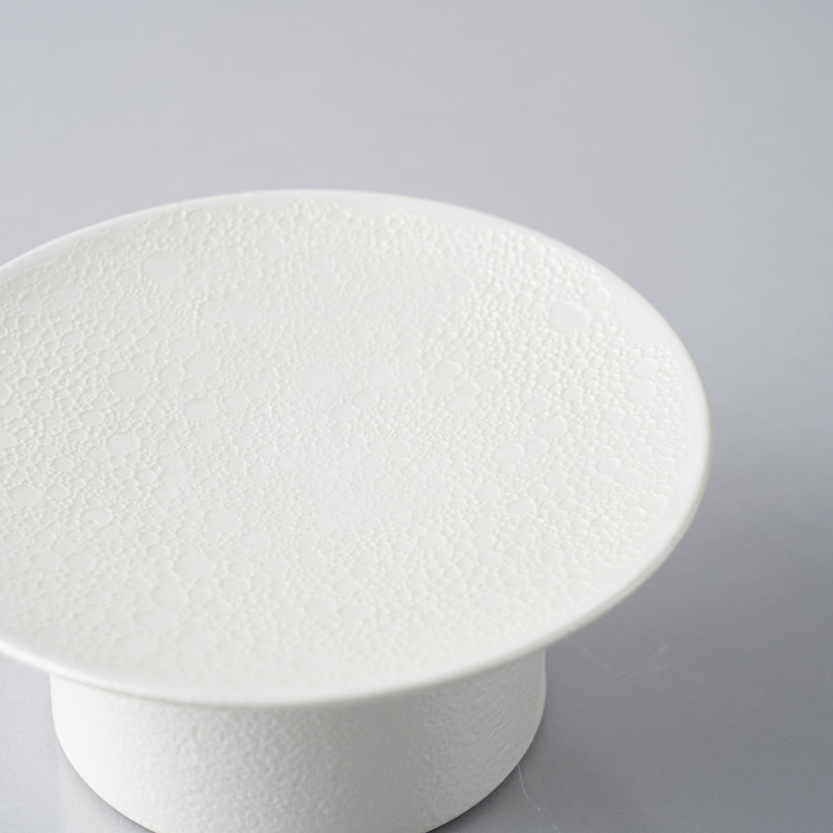 有田焼 泡化粧シリーズ 高台プレート(S) 11.5cm Kichiemon Studio1156