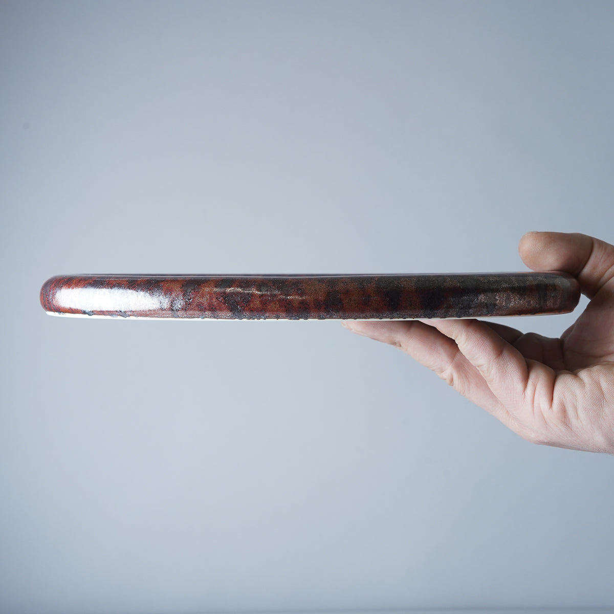 有田焼 窯変 オーバルプレート 26cm Kanezen Studio1156