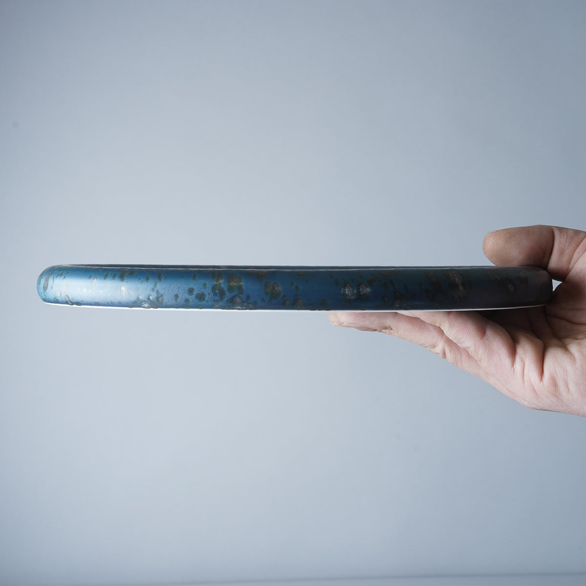 有田焼 窯変 オーバルプレート 26cm Kanezen Studio1156