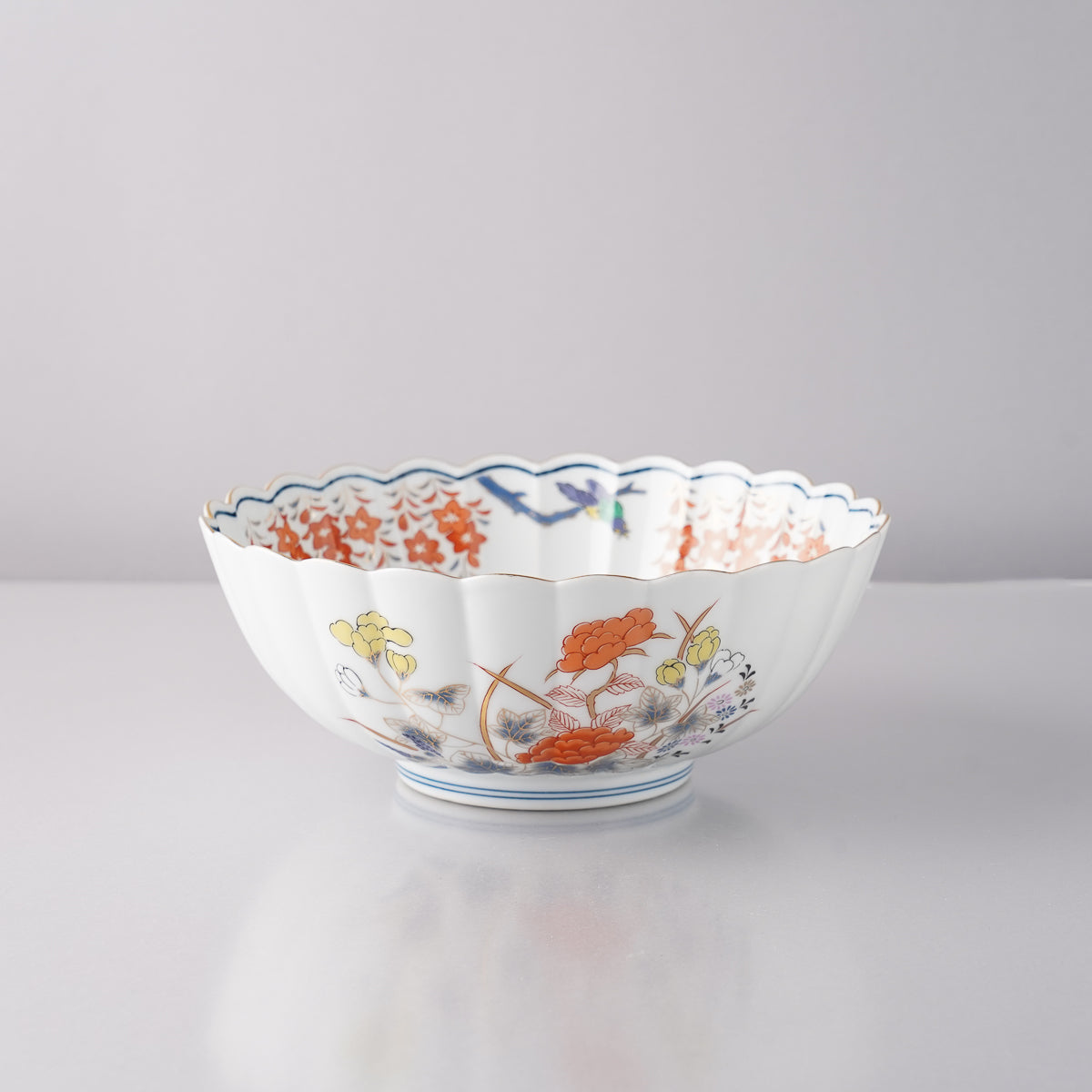 有田焼 君子紋 中鉢 19cm Kisen Studio1156