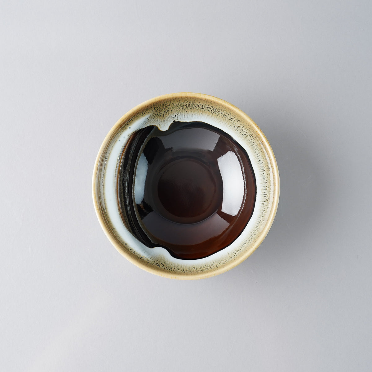 有田焼 Cacomi 鍋取り鉢 13.5cm (Pattern) 白釉流し Kisen Studio1156