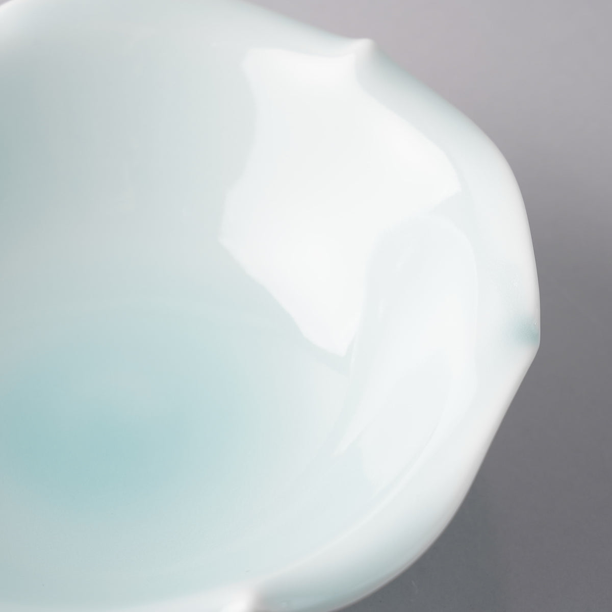 波佐見焼 青白磁 桔梗渕 小鉢 16.5cm Koushun Studio1156