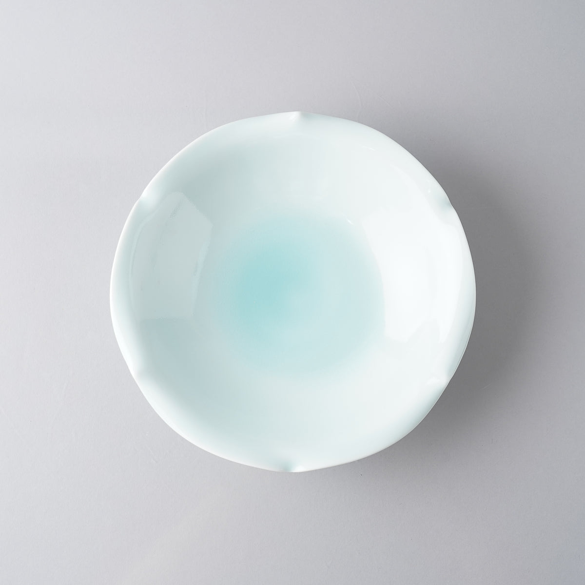 波佐見焼 青白磁 桔梗渕 中鉢 21.5cm Koushun Studio1156