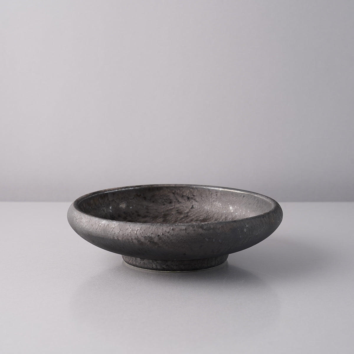 美濃焼 溶岩流 丸型向付 15.5cm Mino-ware Studio1156