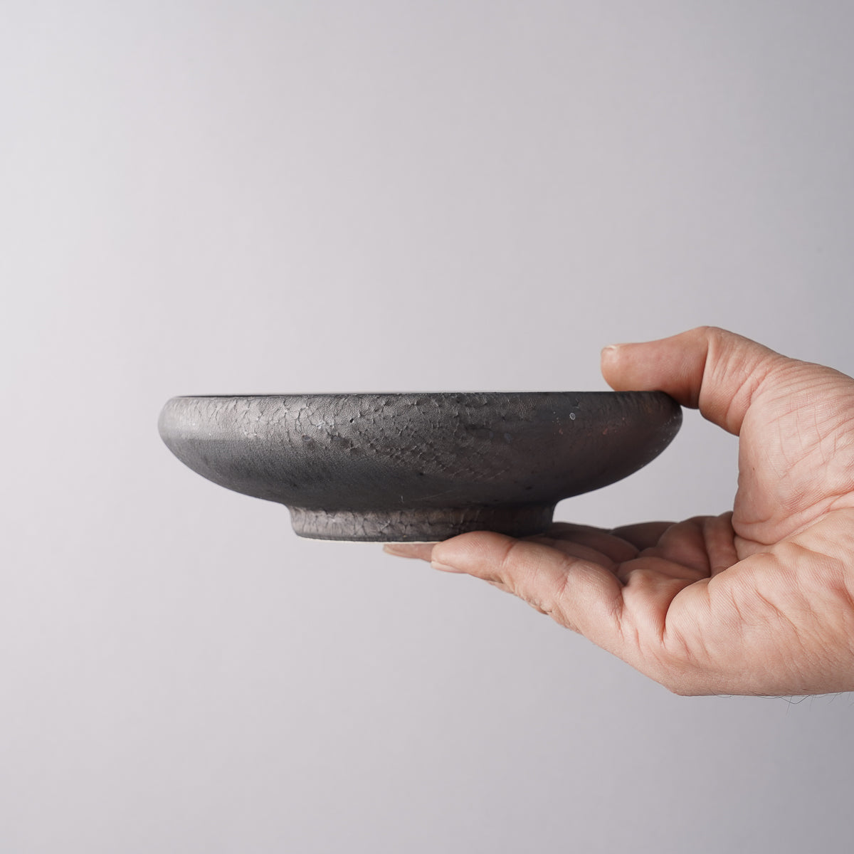 美濃焼 溶岩流 丸型向付 15.5cm Mino-ware Studio1156