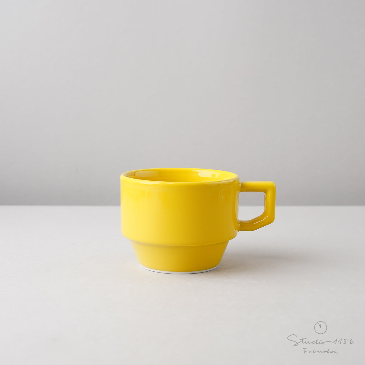 波佐見焼 SEASON 01 ブロックマグ 8.5cm/220ml マスタード Maruhiro Studio1156