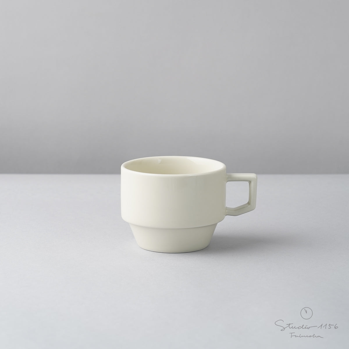 波佐見焼 SEASON 01 ブロックマグ 8.5cm/220ml ホワイト Maruhiro Studio1156