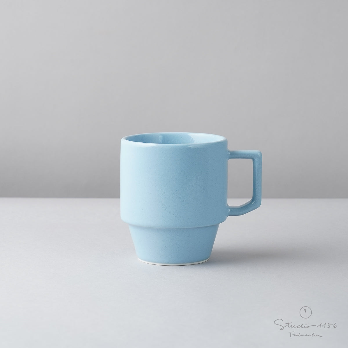 波佐見焼 HASAMI SEASON 01 ブロックマグ ビッグ 8.5cm/330ml ブルー Maruhiro Studio1156