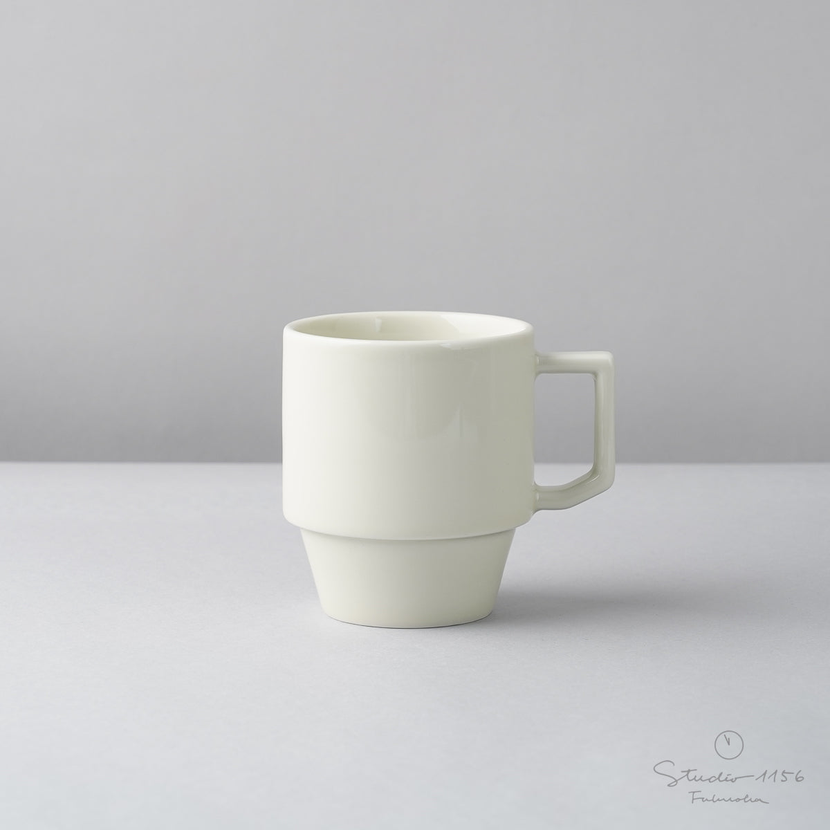 波佐見焼 HASAMI SEASON 01 ブロックマグ ビッグ 8.5cm/330ml ホワイト Maruhiro Studio1156