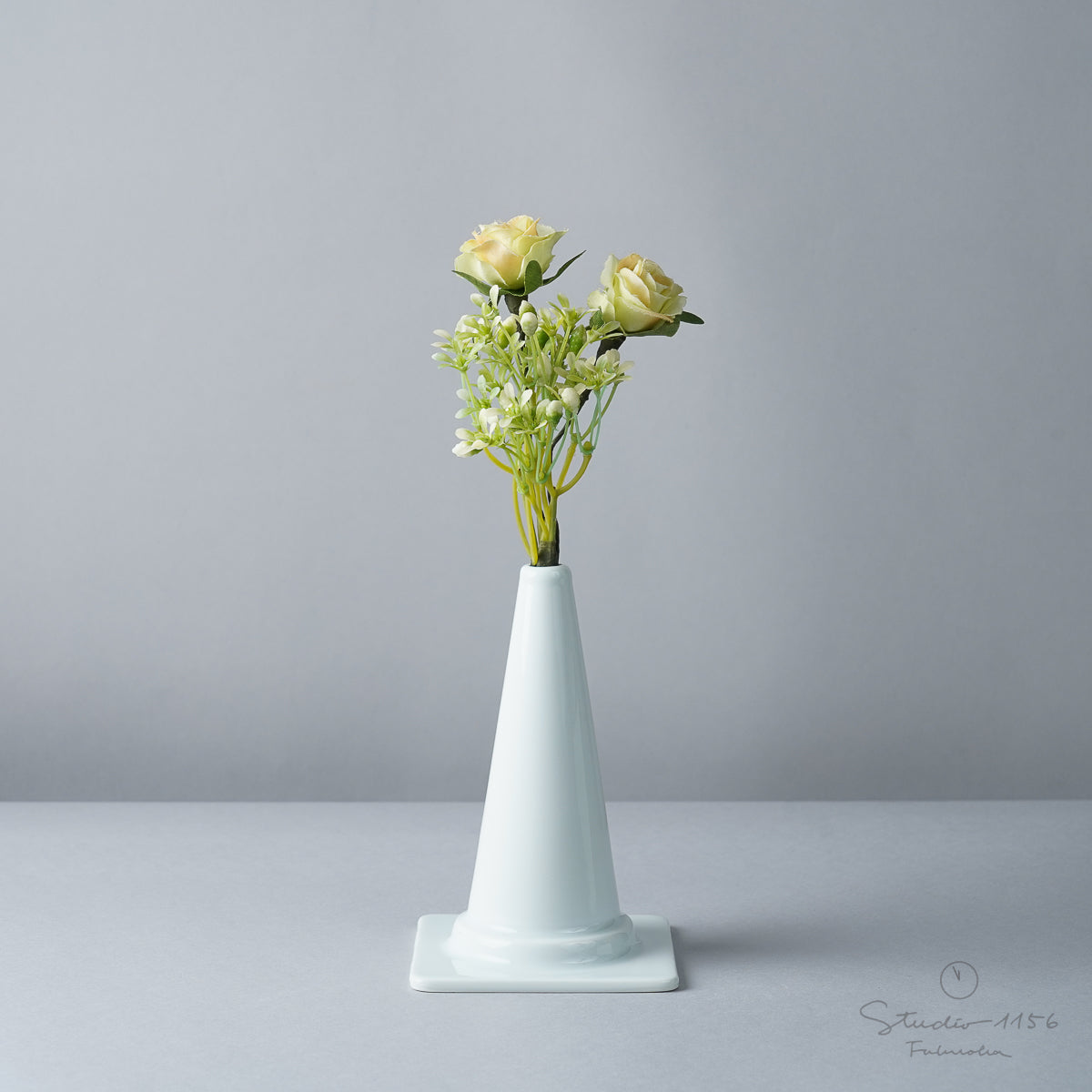 波佐見焼 CONE 一輪挿し 13cm Maruhiro Studio1156