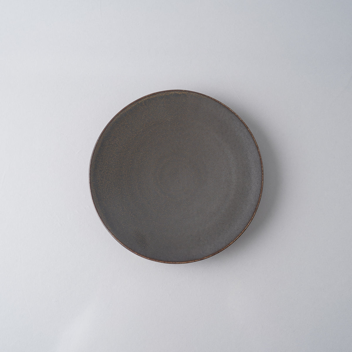 美濃焼 高台プレート 16cm ブラック Mino-ware Studio1156