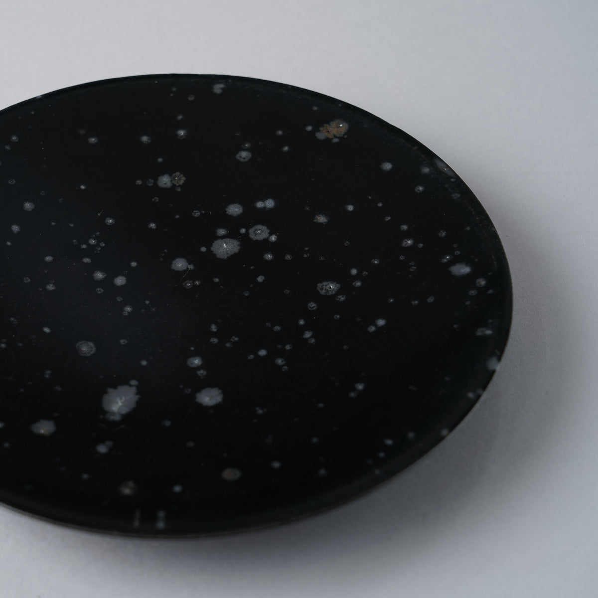 美濃焼 鉄華 ラウンドプレート(M) 21cm Mino-ware Studio1156