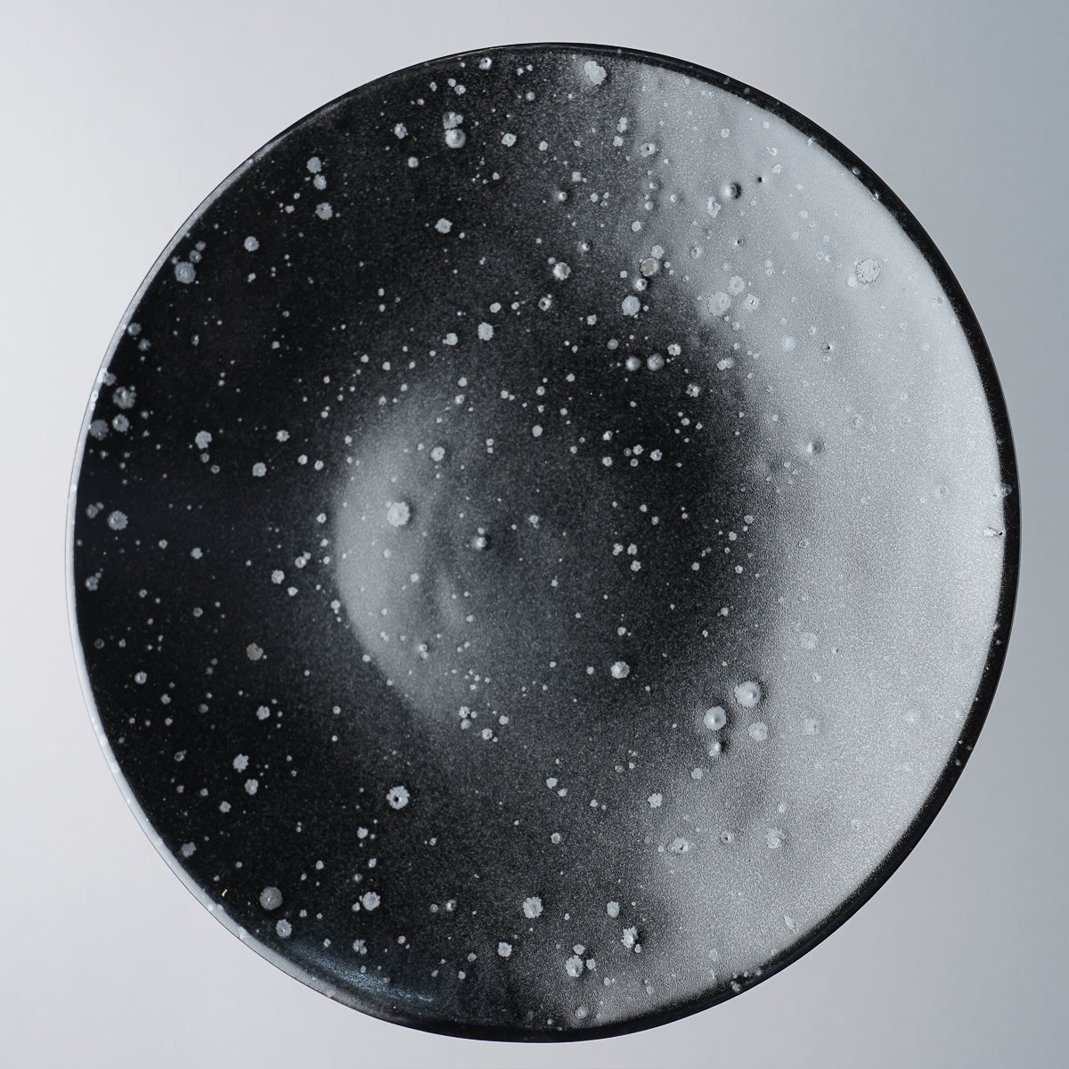 美濃焼 鉄華 ラウンドプレート(L) 25cm Mino-ware Studio1156