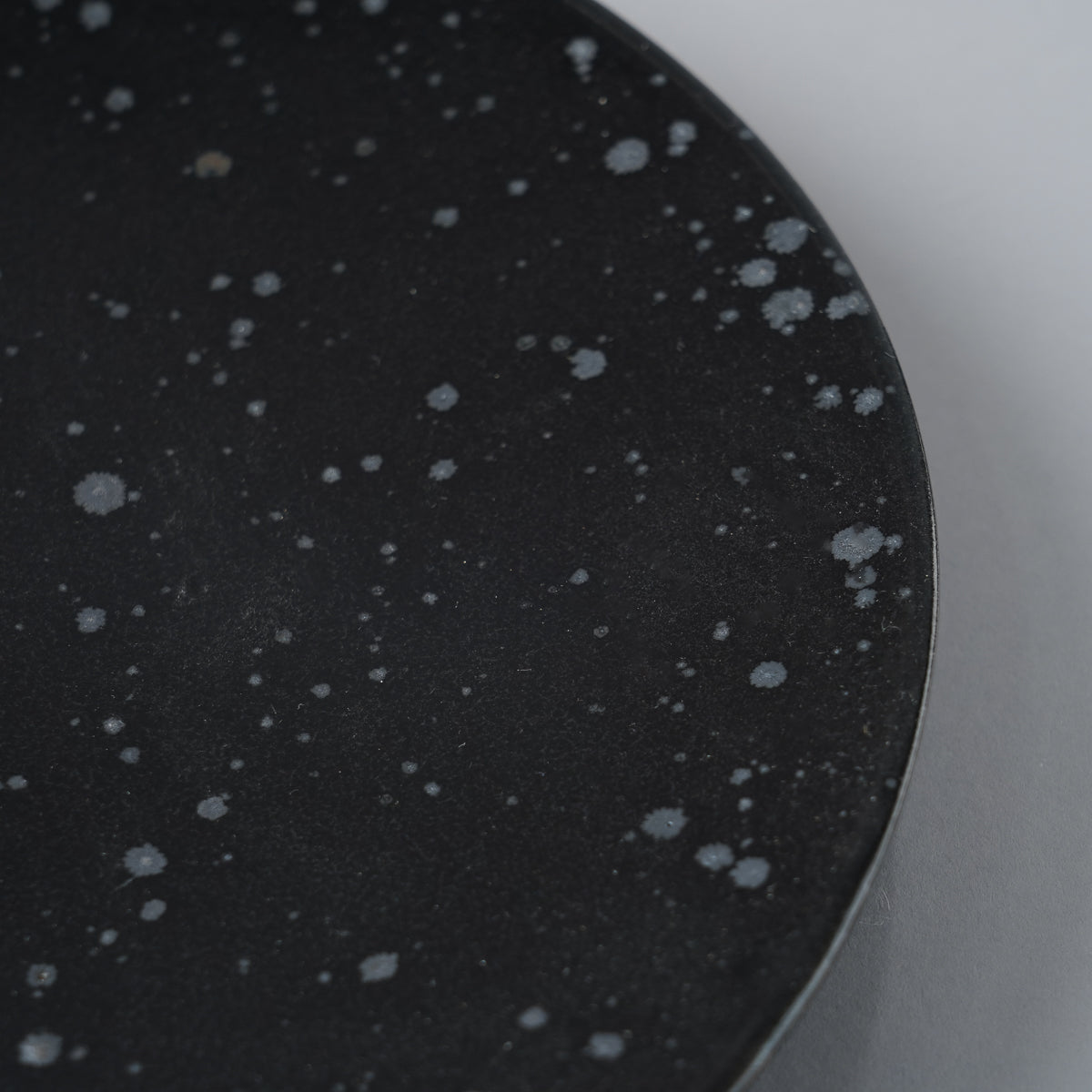 美濃焼 鉄華 ラウンドプレート(L) 25cm Mino-ware Studio1156