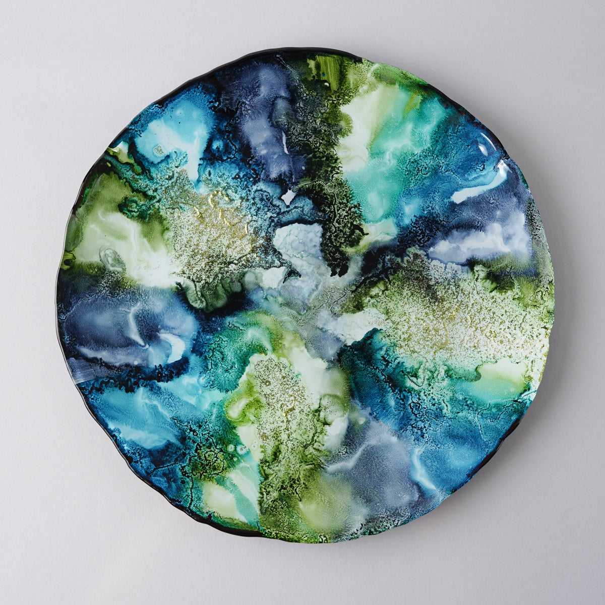 M.STYLE エレメント プレート 28cm BL M.STYLE Studio1156