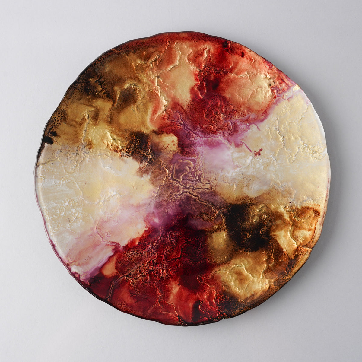 M.STYLE エレメント プレート 28cm RD M.STYLE Studio1156