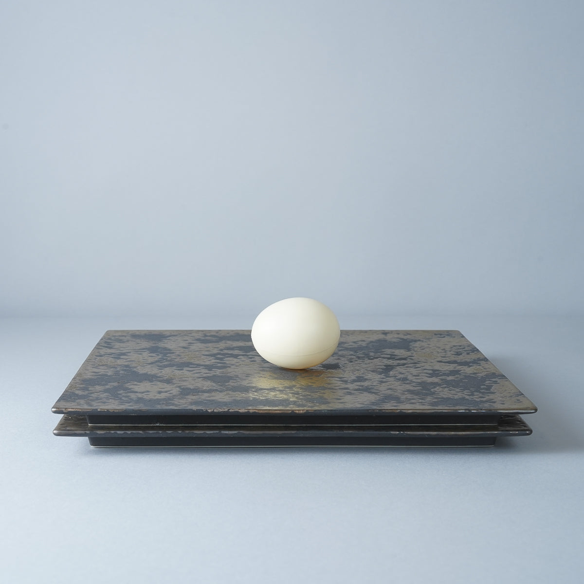 美濃焼 加持 フラットスクエアプレート 24.5cm M.STYLE Studio1156