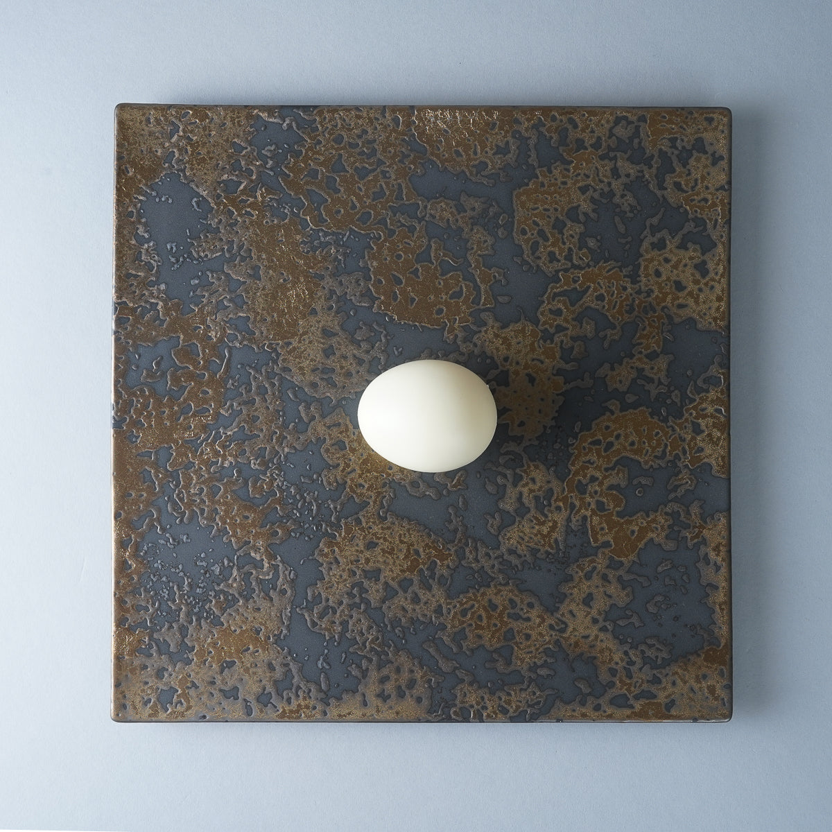 美濃焼 加持 フラットスクエアプレート 24.5cm M.STYLE Studio1156