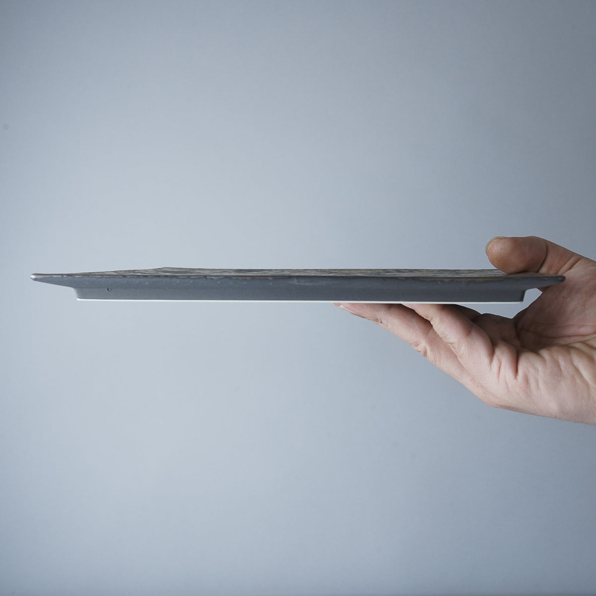 美濃焼 加持 フラットスクエアプレート 24.5cm M.STYLE Studio1156