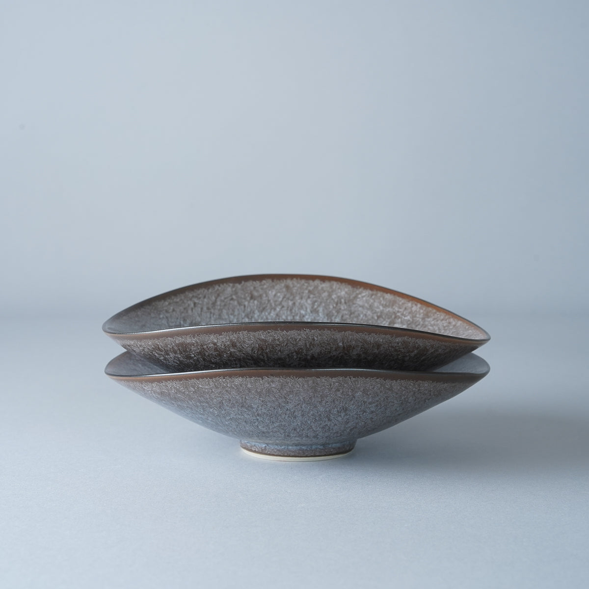 美濃焼 咲 たわみ皿 15cm M.STYLE Studio1156