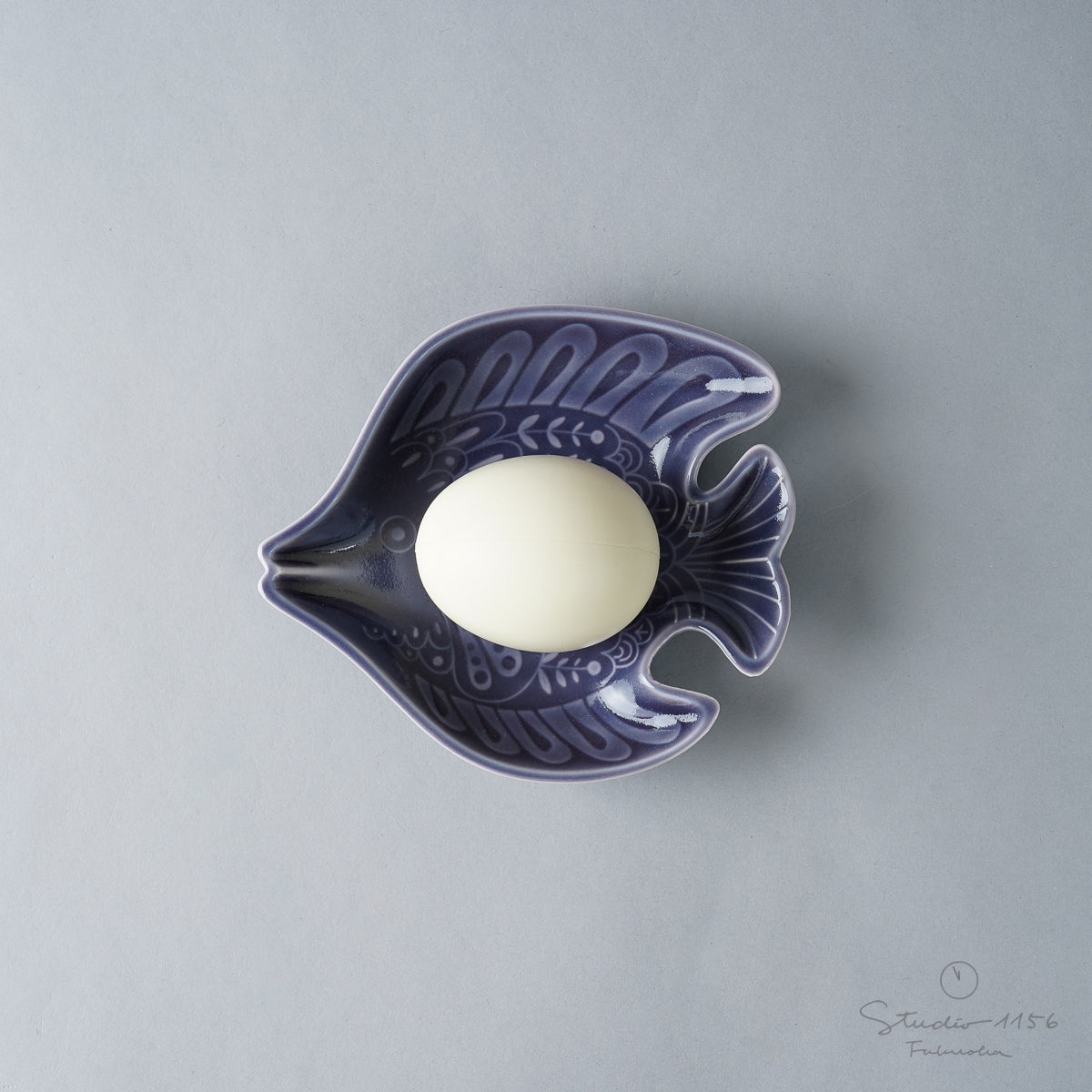 波佐見焼 アールシーボリ チョウチョウウオ科 小皿 12cm natural69 Studio1156