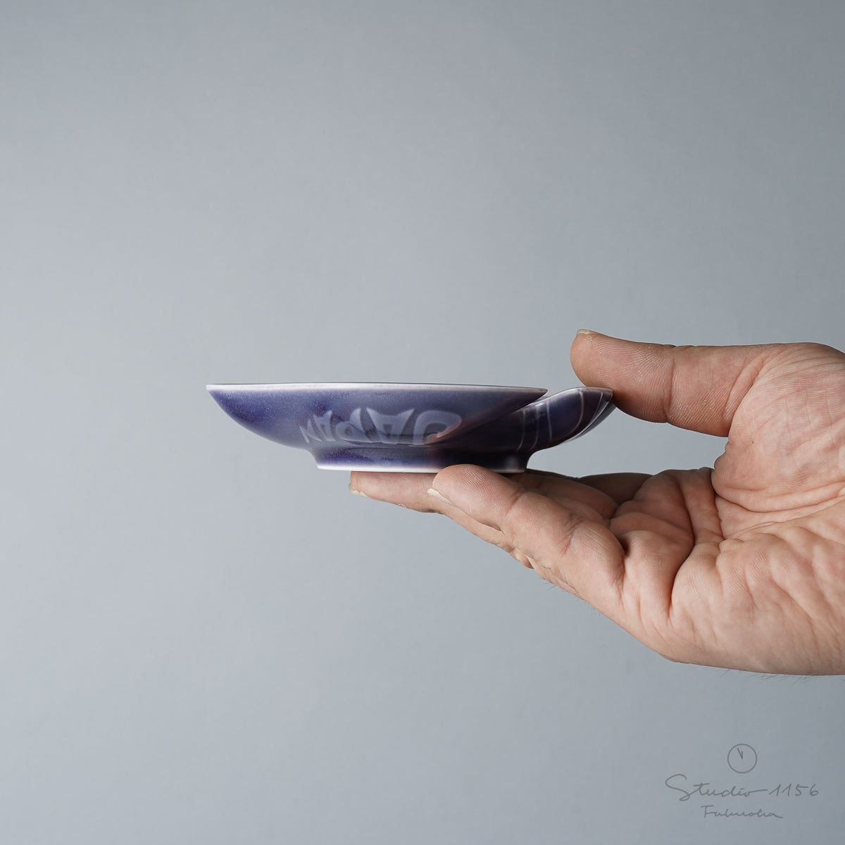 波佐見焼 アールシーボリ チョウチョウウオ科 小皿 12cm natural69 Studio1156