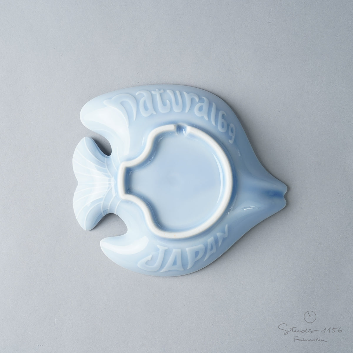 波佐見焼 アールシーボリ チョウチョウウオ科 小皿 12cm natural69 Studio1156