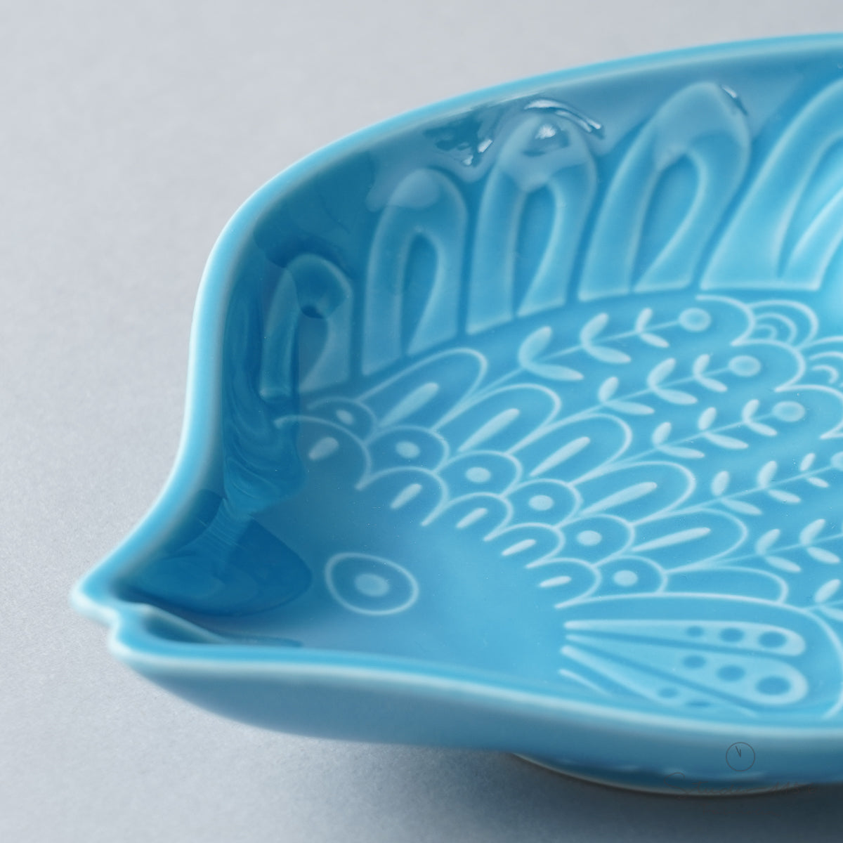 波佐見焼 アールシーボリ チョウチョウウオ科 小皿 12cm natural69 Studio1156