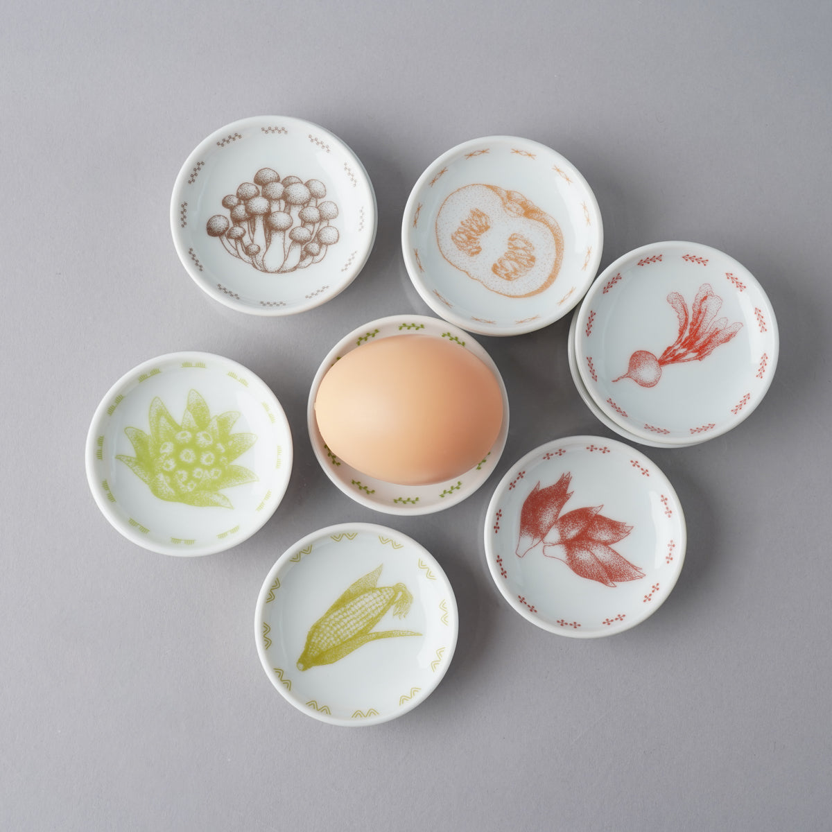 波佐見焼 ちょこさい 姫皿 豆皿 6cm natural69 Studio1156