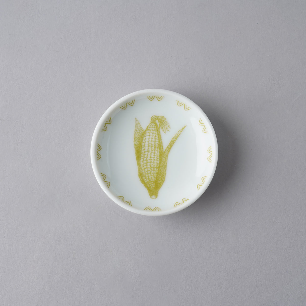 波佐見焼 ちょこさい 姫皿 豆皿 6cm とうもろこし natural69 Studio1156