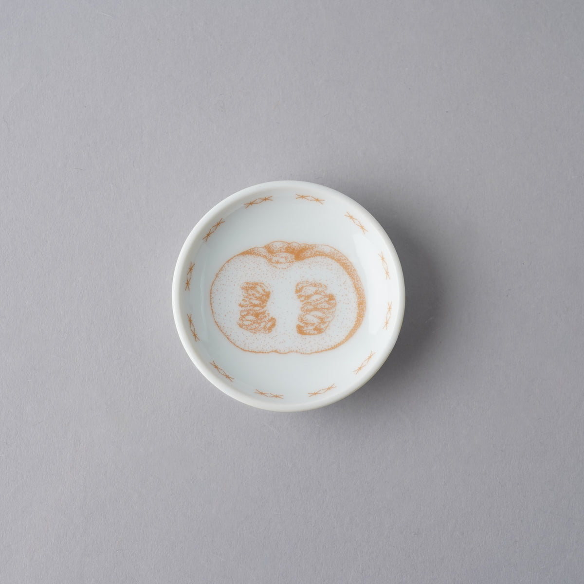 波佐見焼 ちょこさい 姫皿 豆皿 6cm かぼちゃ natural69 Studio1156