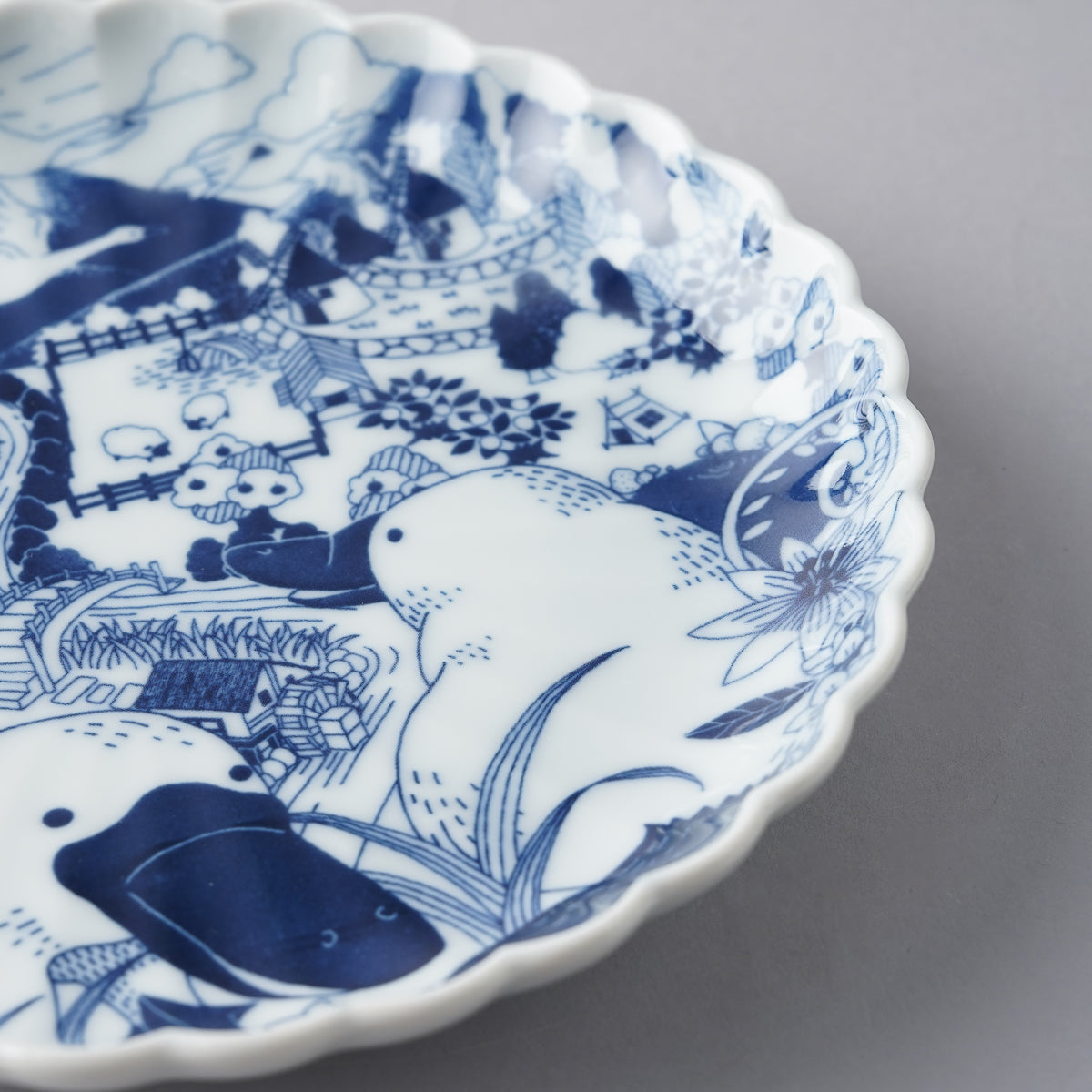 波佐見焼 Aruhino 取皿 16cm