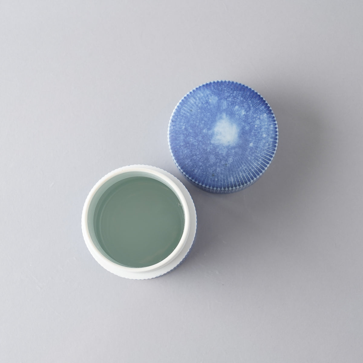 有田焼 鎬 茶筒 280ml Riso Studio1156