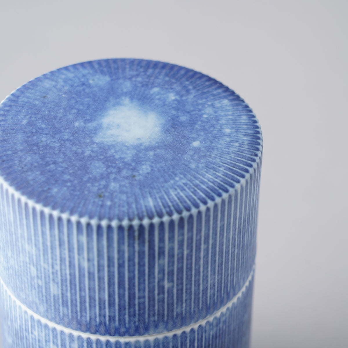 有田焼 鎬 茶筒 280ml Riso Studio1156