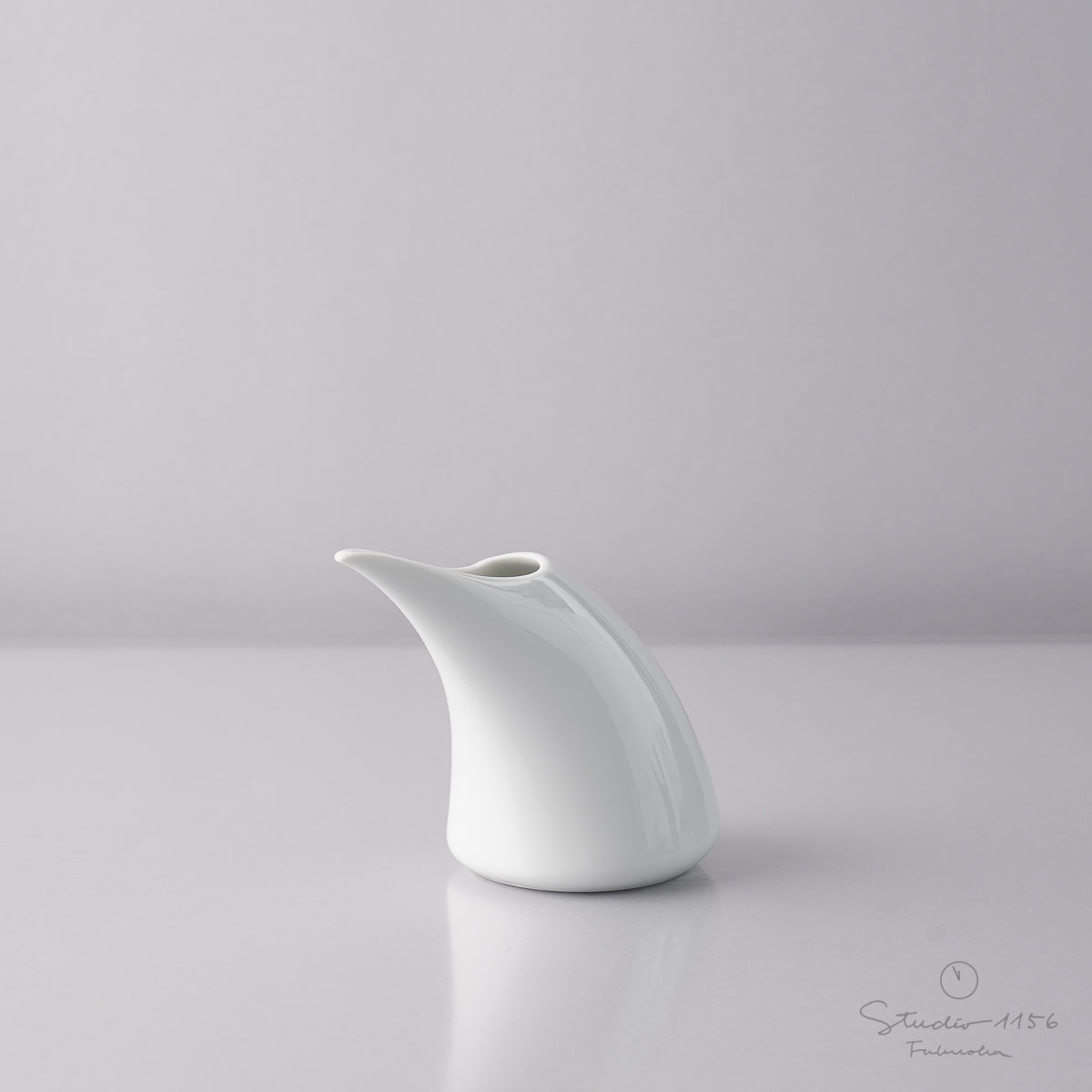 有田焼 キウィソースポット(L) 100ml 白磁 Riso Studio1156