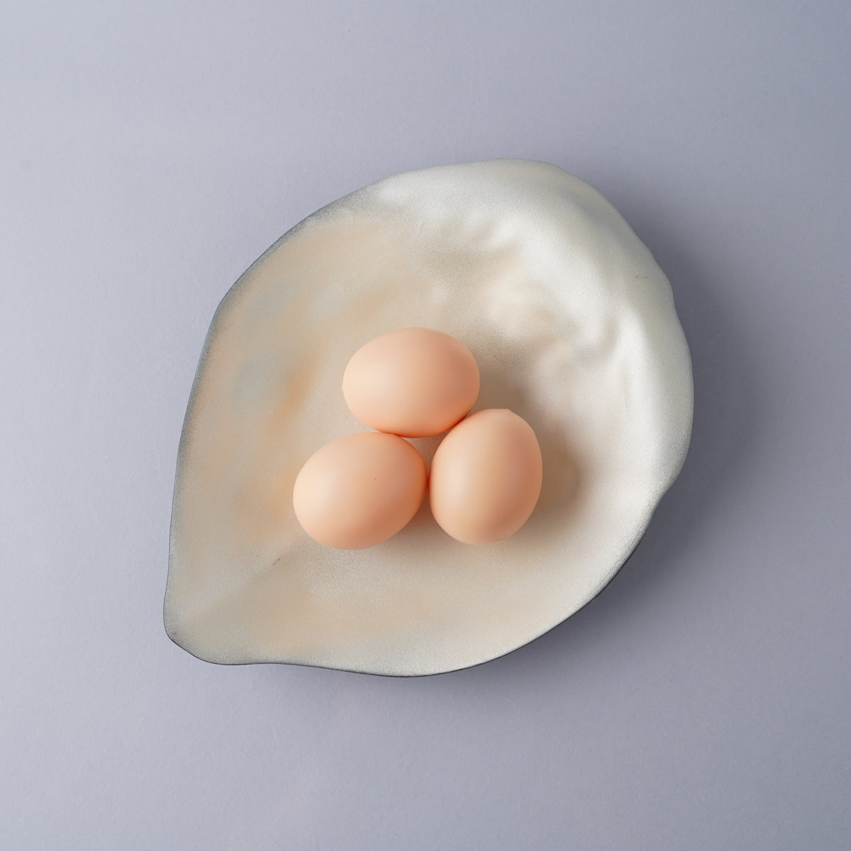 有田焼 薔薇の花びらプレート 23.5cm Riso Studio1156